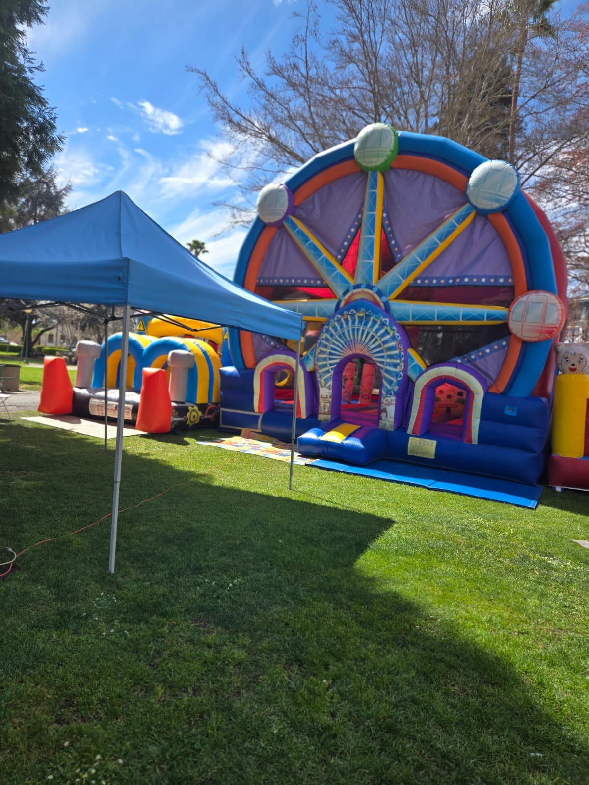 Outdoor tent event